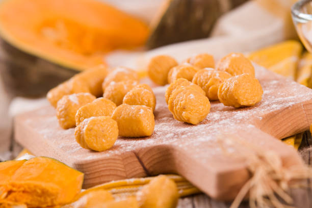 Estos ñoquis de calabaza son una variante exquisita de los tradicionales ñoquis de papa