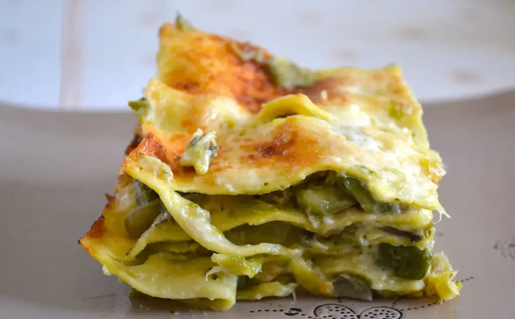 Exquisita y saludable lasaña de verduras Thermomix
