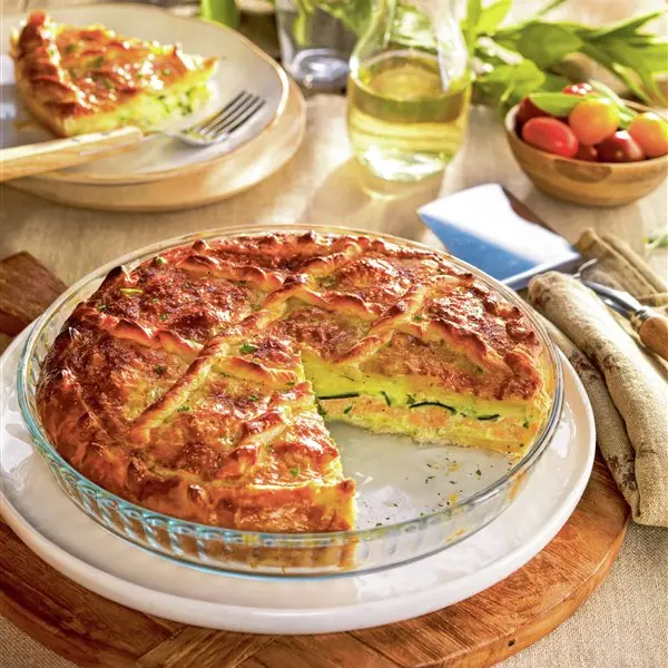 El pastel de salmón al horno conlleva sabores muy definidos y sofisticados