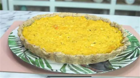 La tarta de calabaza y choclo es un plato lleno de sabor y salud