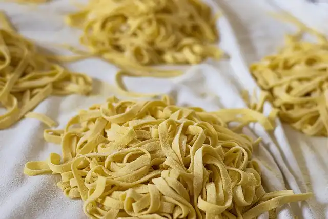 Los fideos sin huevo son los indicados para una dieta vegana