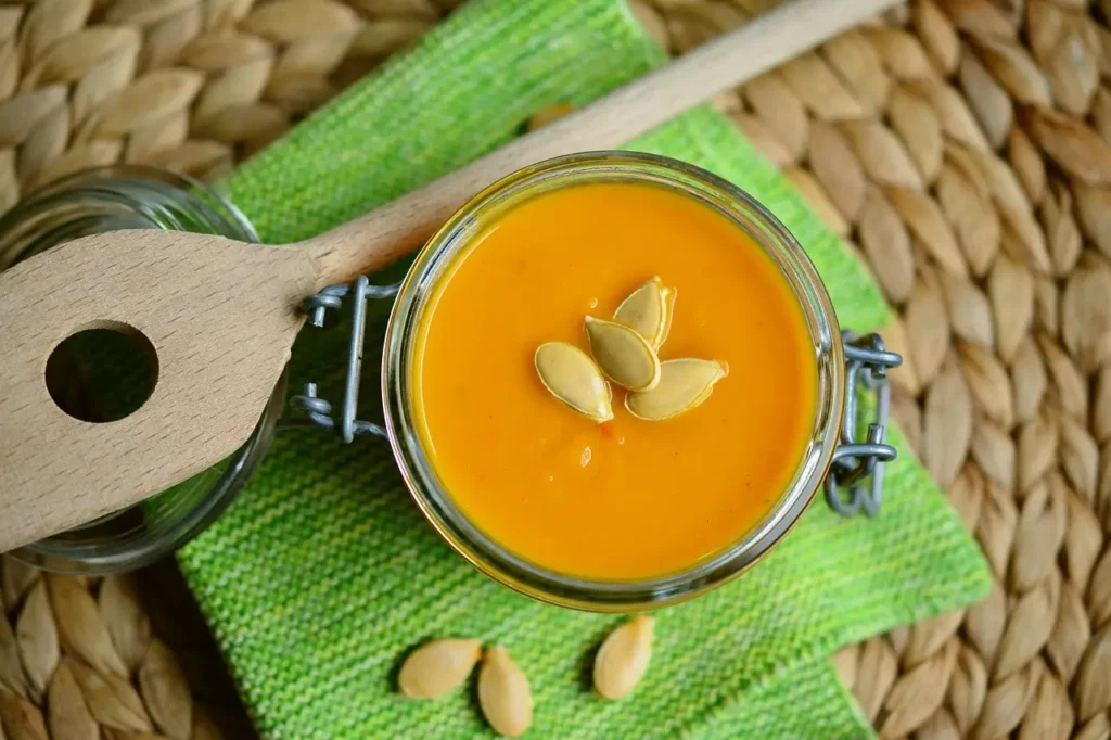 Las sopas de calabaza siempre presentes en una mesa vegana