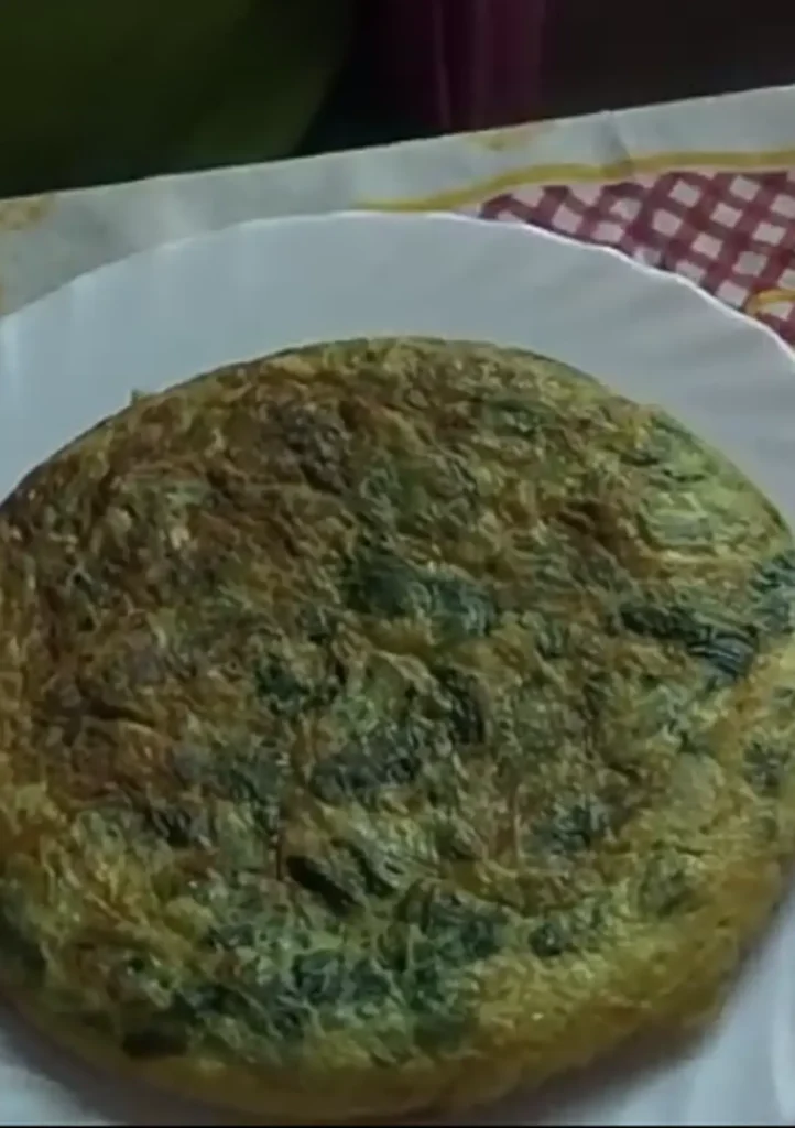 La tortilla de acelga conforma cualquier buena comida vegana